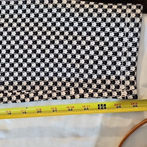 Betabrand Catstooth Dress Pant Yoga Pants L Short Petite NWOT Black White Cat - Picture 6 of 16